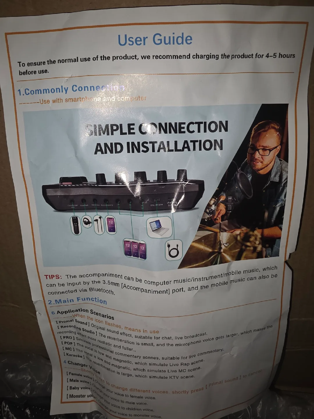 Professional Condenser Microphone Set image indicator(5)