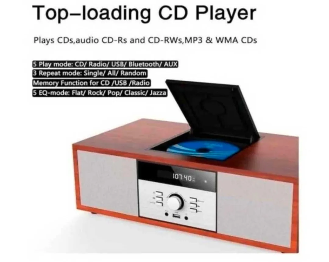 Wiscent CD Player and Stereo System image indicator(6)