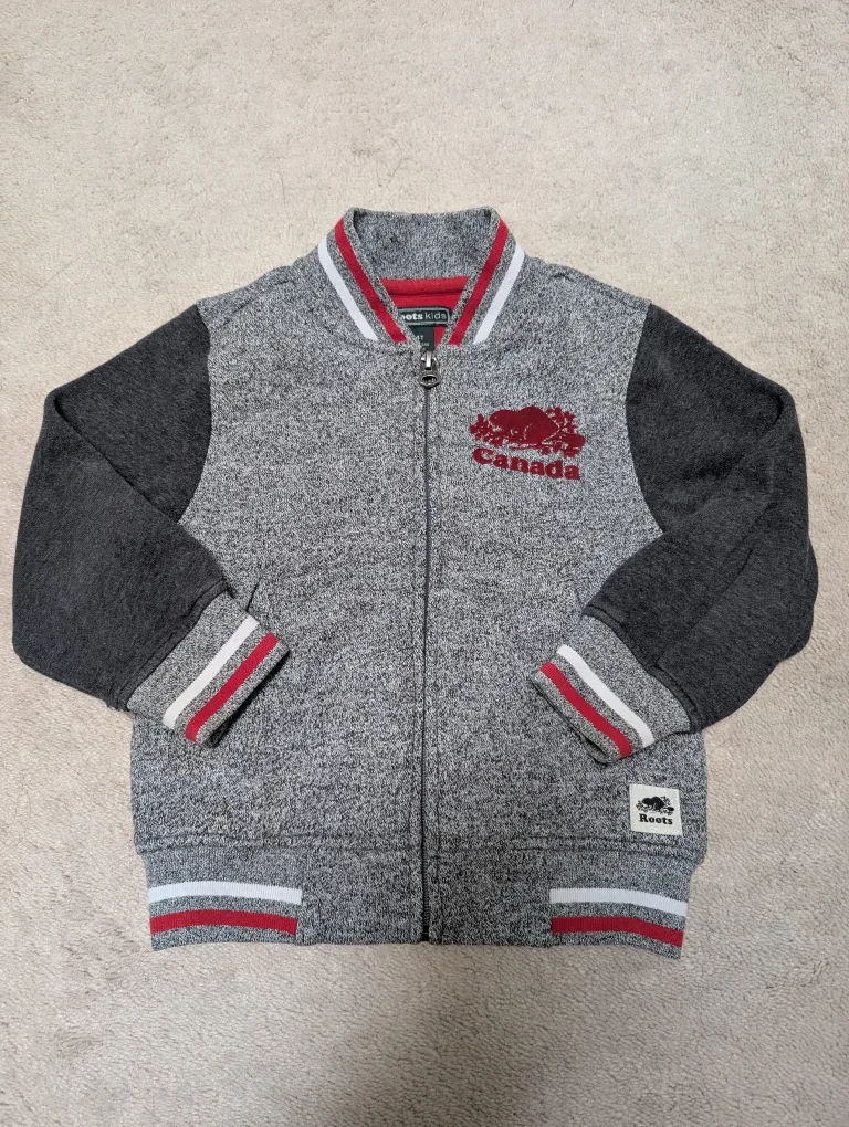 Roots Kids 4T Canada Varsity Jacket thumbnail
