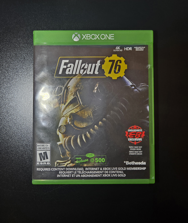 XBOX ONE S 500GB + BLUE CONTROLLER + FALLOUT 76 / CLEAN - photo 5