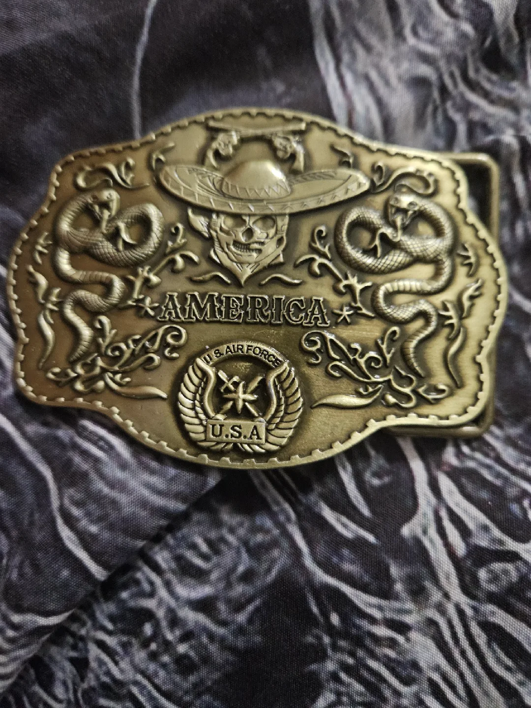 America U.S. Air Force Belt Buckle thumbnail