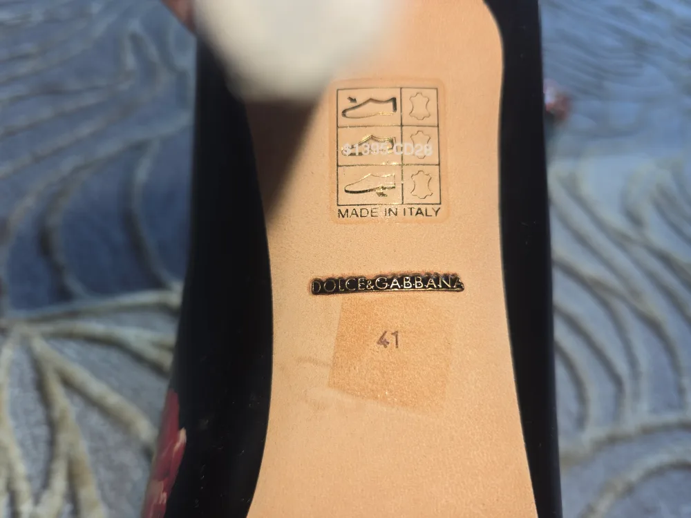 Dolce & Gabbana Floral Heels - Size 41 image indicator(6)