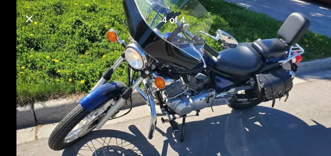 motorcycle Yamaha v Star 250 13K km image indicator(4)