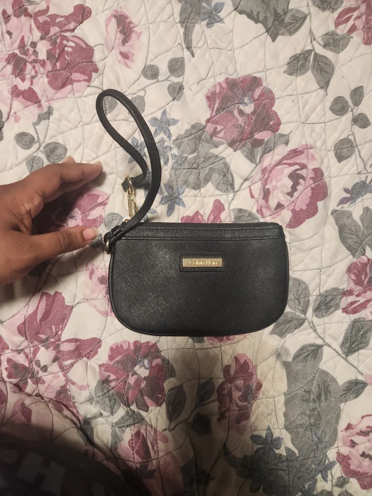 Calvin Klein Black Wristlet thumbnail