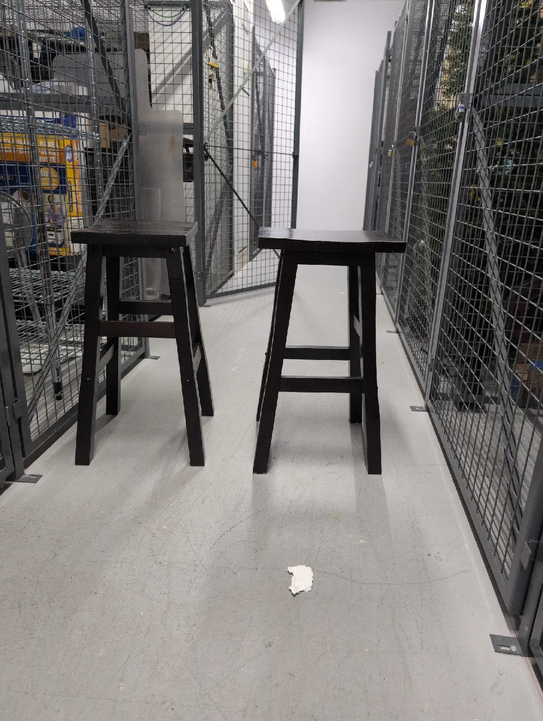 Dark Brown Wooden Bar Stool image indicator(3)