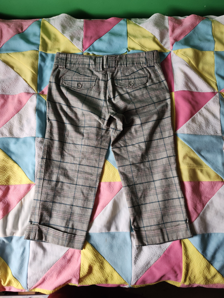 Bluenotes plaid bermuda shorts/capris - photo 2