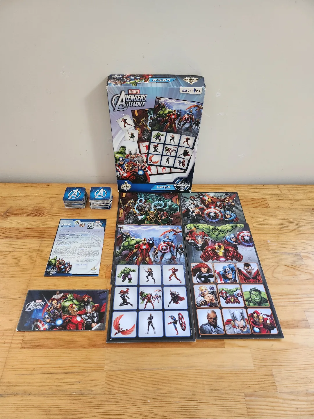 Marvel Avengers Assemble Lotto Game thumbnail