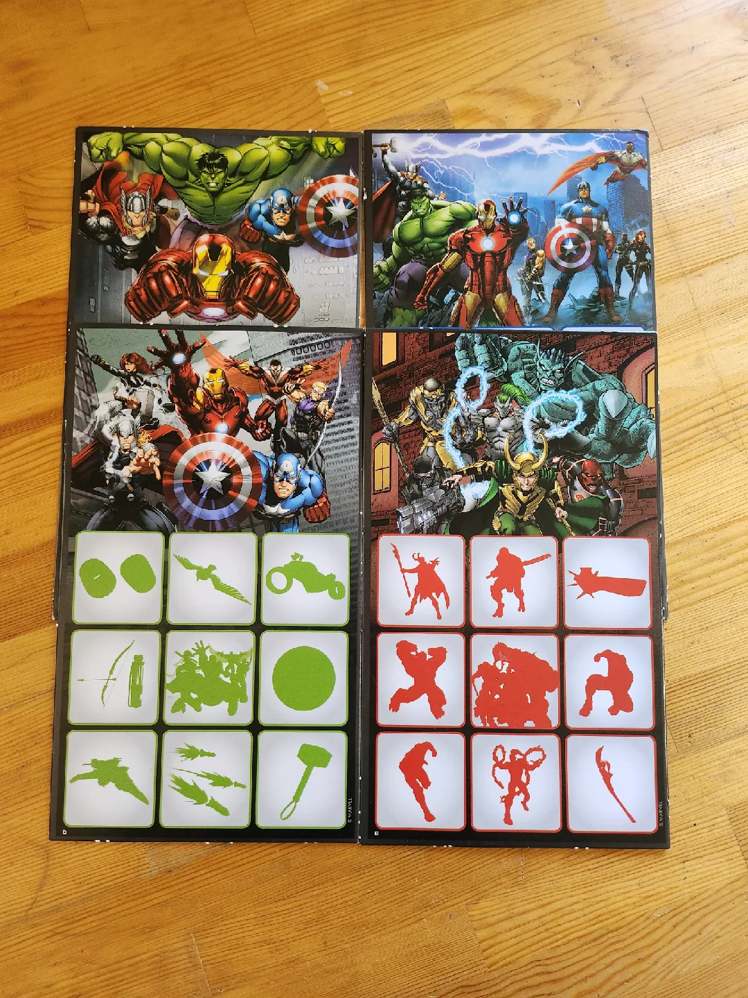 Marvel Avengers Assemble Lotto Game image indicator(3)