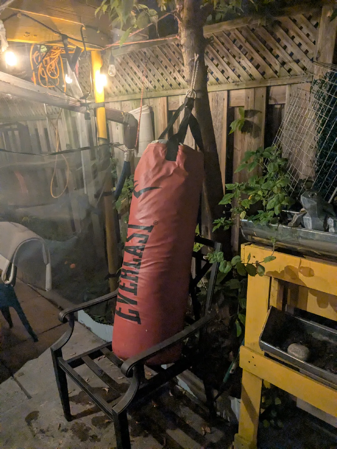 Everlast Red Heavy Punching Bag thumbnail