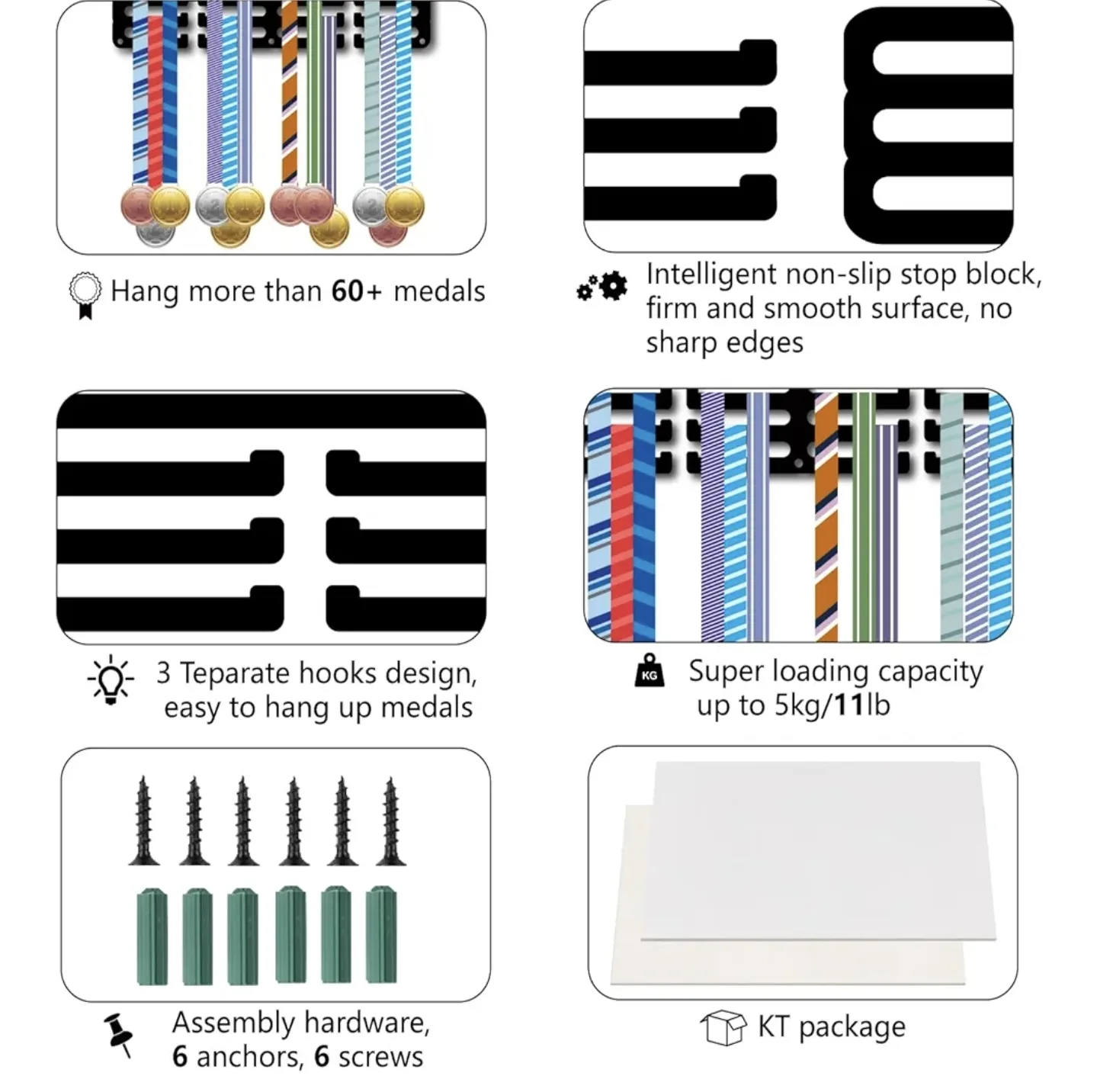 Medal Hanger Display Rack - Climb On Design image indicator(3)
