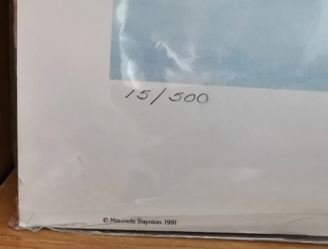 Maurade Baynton "Wolves" Signed Art image indicator(3)