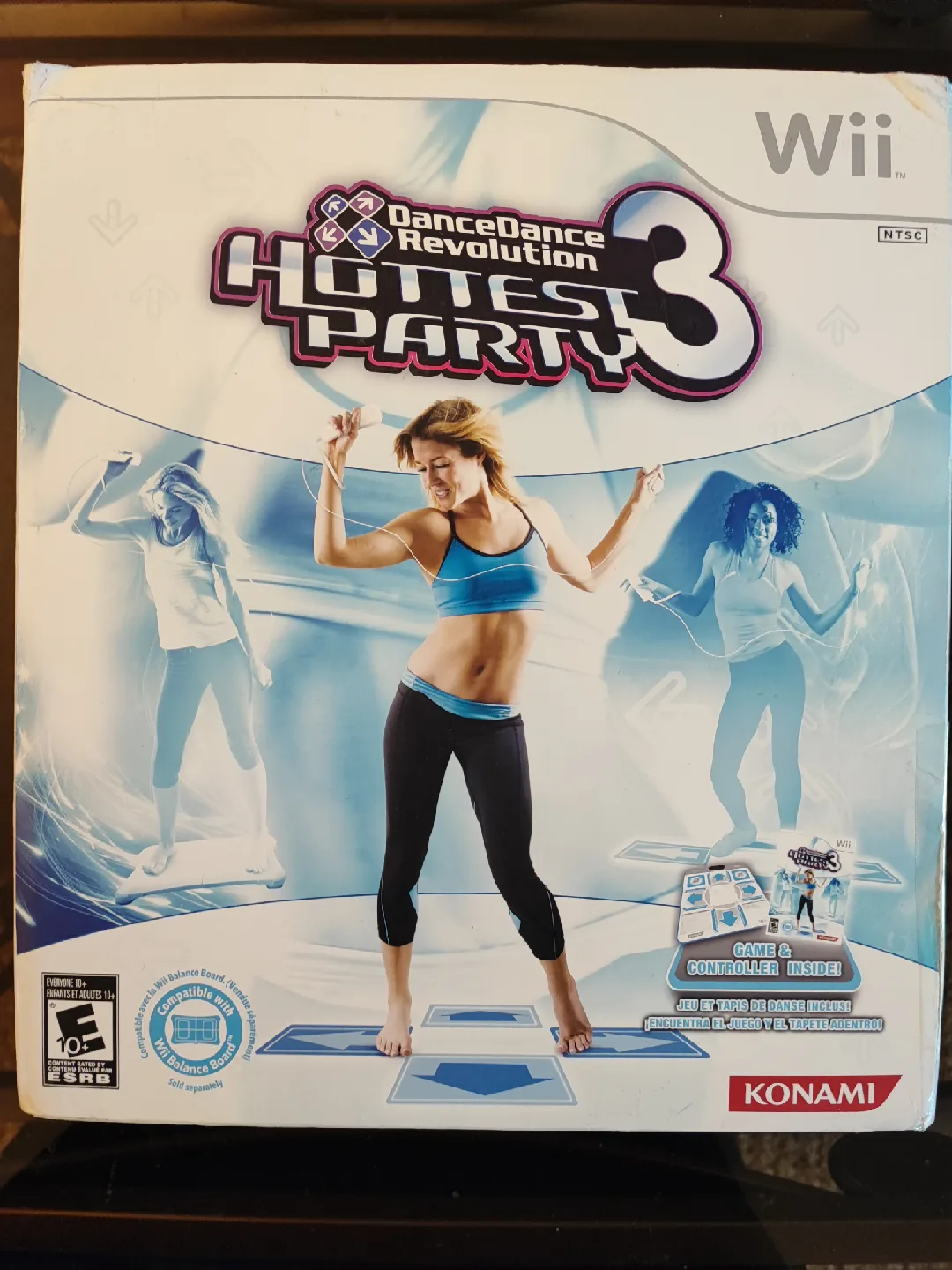 🥕DanceDanceRevolution Hottest Party 3 Wii Dance Pad thumbnail