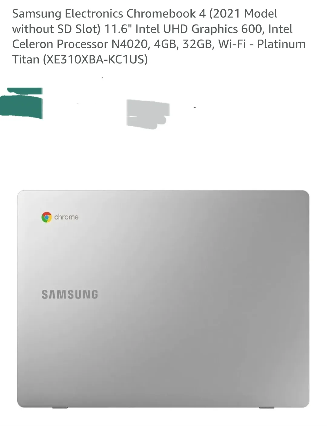 Samsung Chromebook 4 11.6" . (small) image indicator(4)