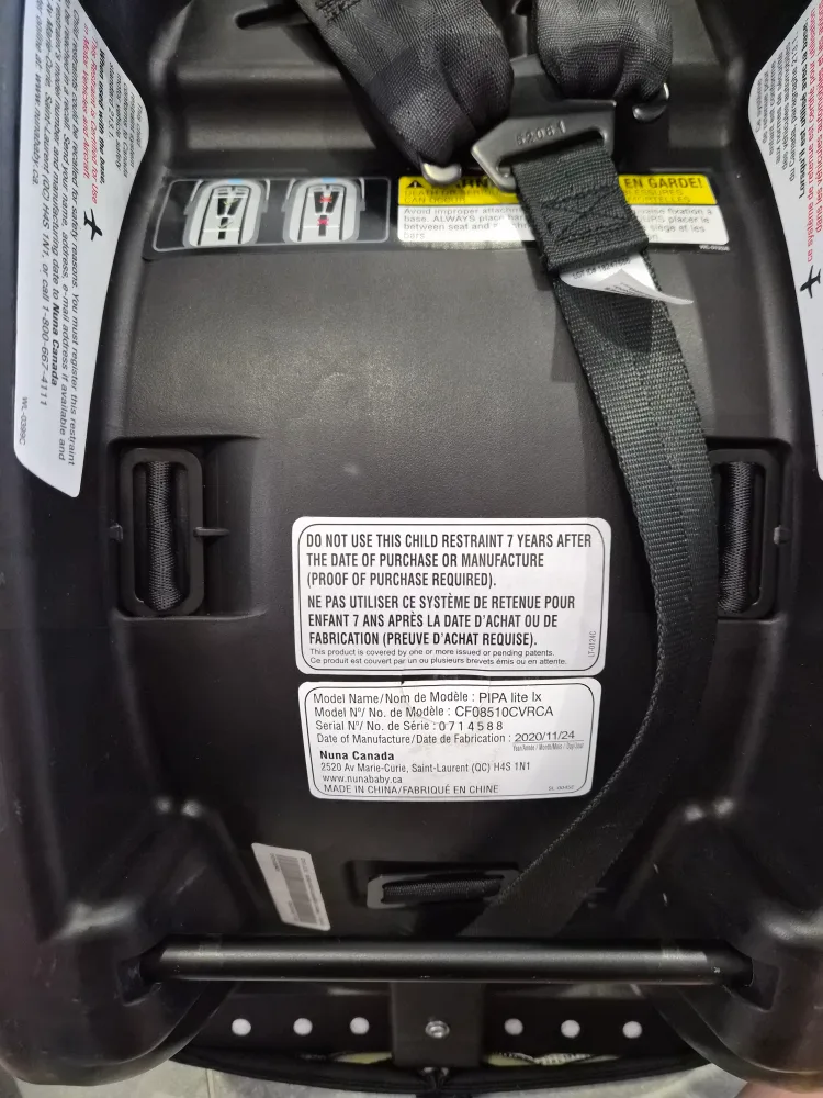 Nuna Pipa Lite LX Infant Car Seat image indicator(4)