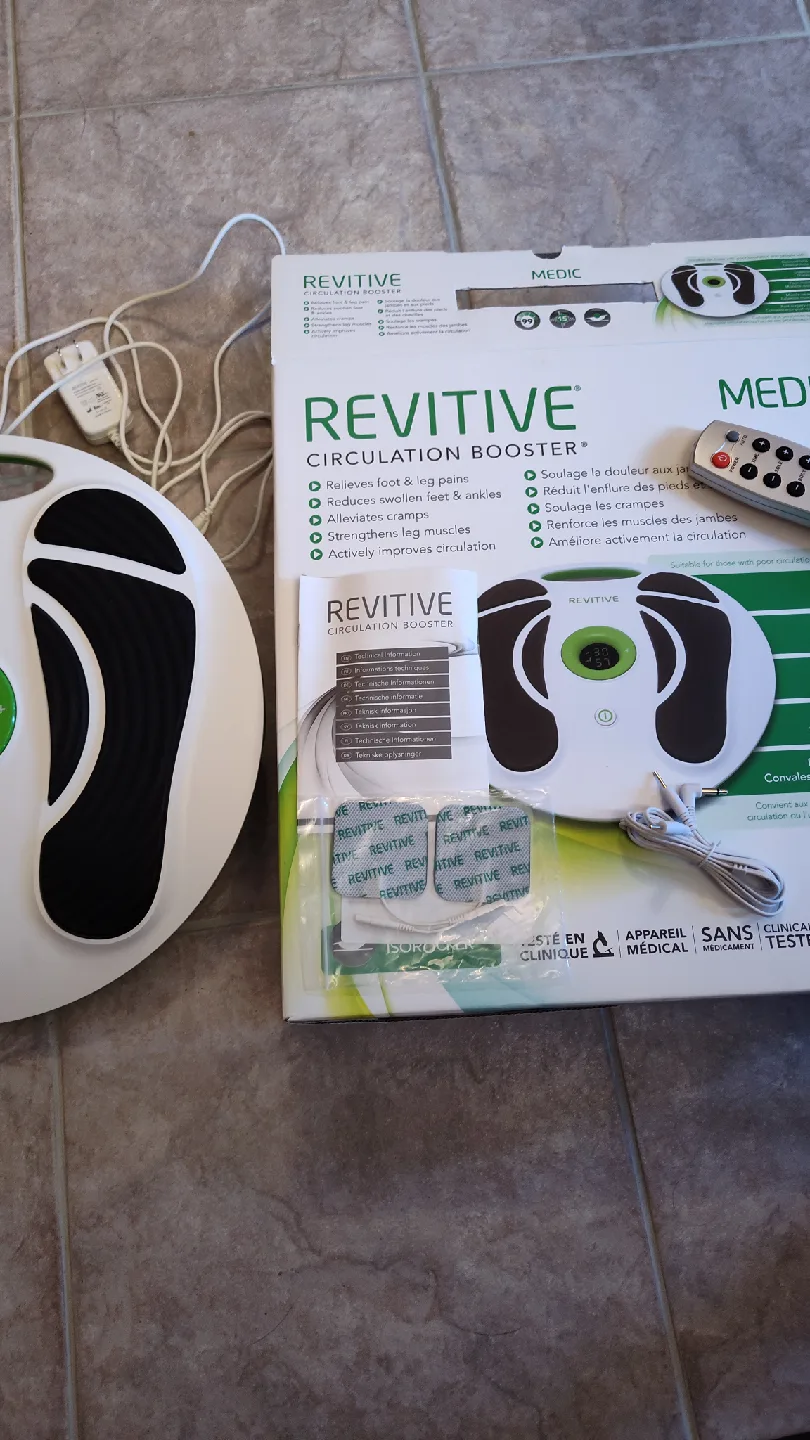 Revitive Circulation Booster Medic with Remote image indicator(4)