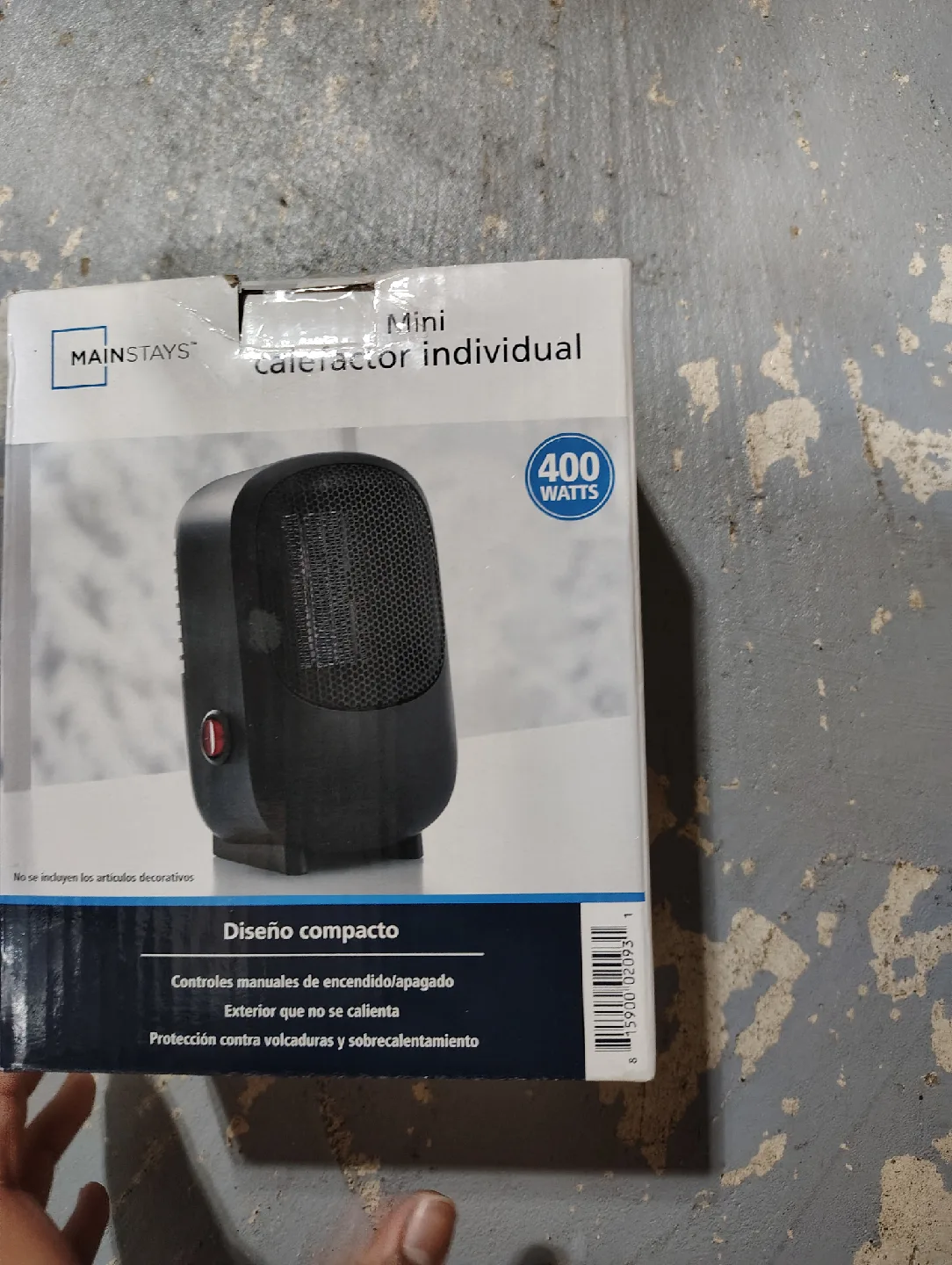 Mainstays Personal Mini Heater - Compact Design image indicator(3)