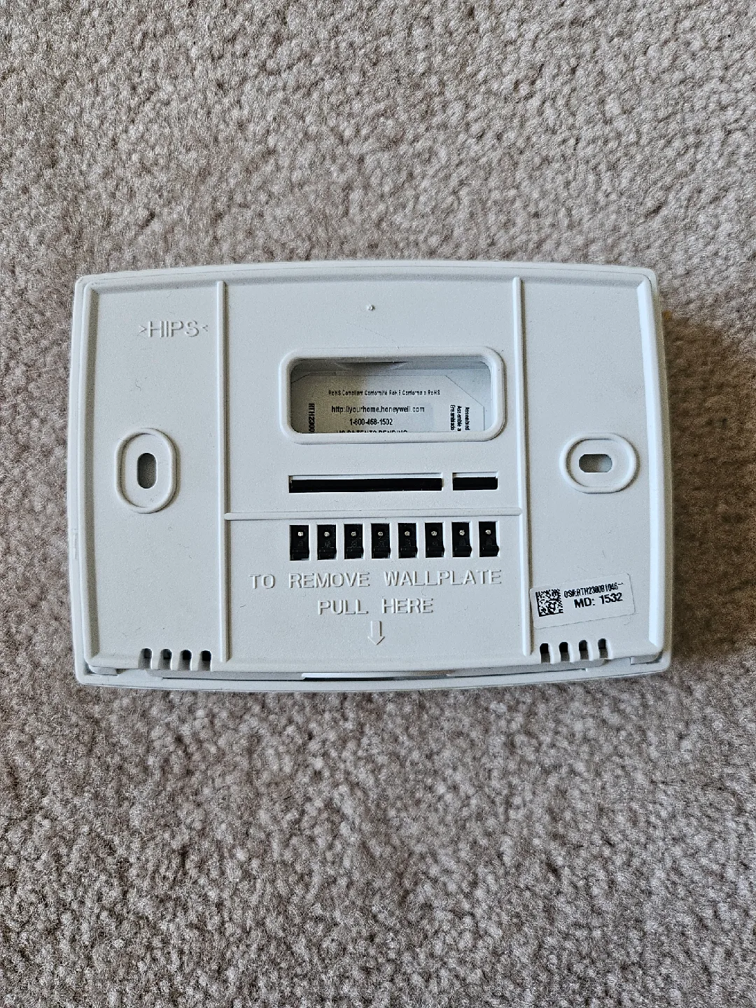 Honeywell RTH2300B Programmable Thermostat 🥕 image indicator(3)