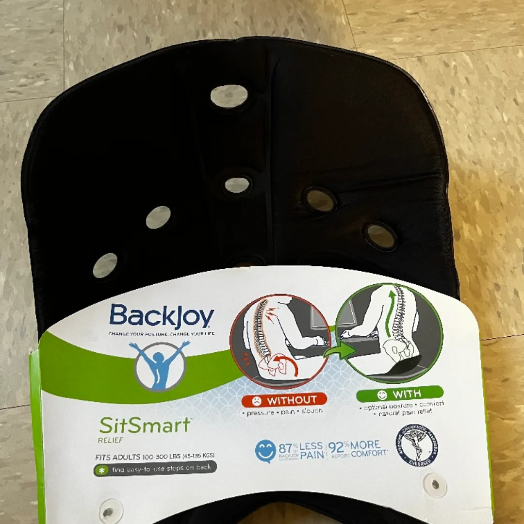 Backjoy SitSmart Back & Posture Relief - Adult Size 🥕 image indicator(2)