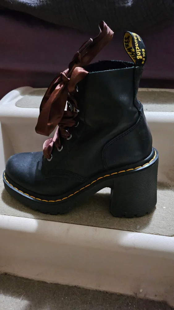 Dr. Martens Black Leather Boots image indicator(3)