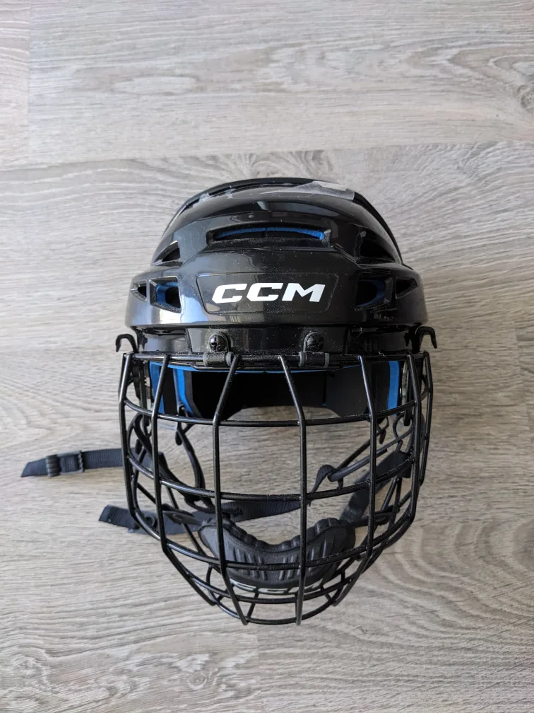CCM Hockey Helmet and Cage Combo (Medium) image indicator(2)