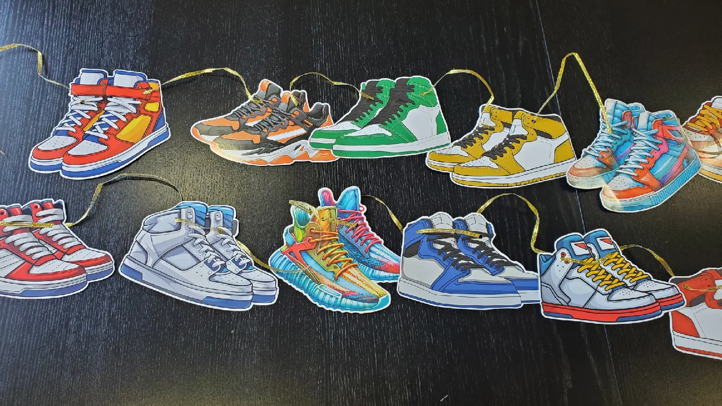 Sneaker Happy Birthday Banner & Centerpieces image indicator(8)