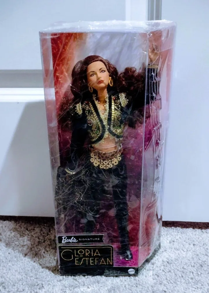 Signature Gloria Estefan Barbie Doll. thumbnail