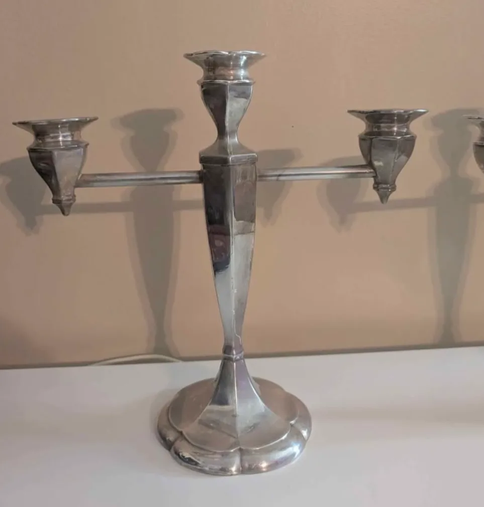 Vintage Silver Plated Candelabra image indicator(2)