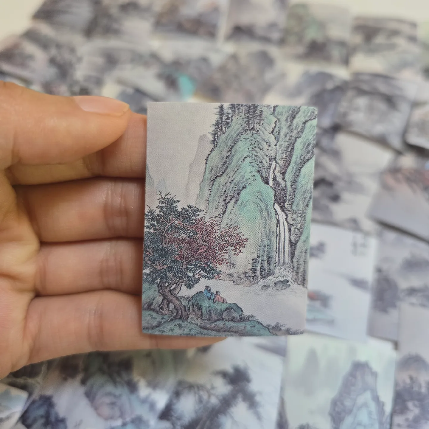 About 50-60 Landscape Vinyl Stickers image indicator(6)