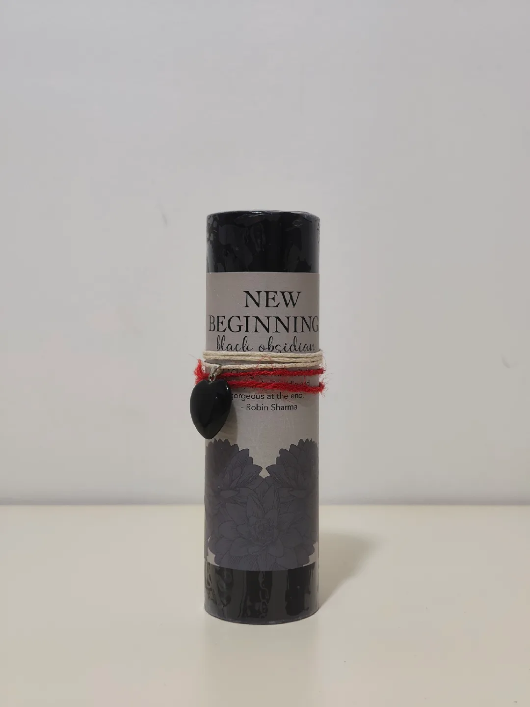New Beginning Obsidian Candle thumbnail
