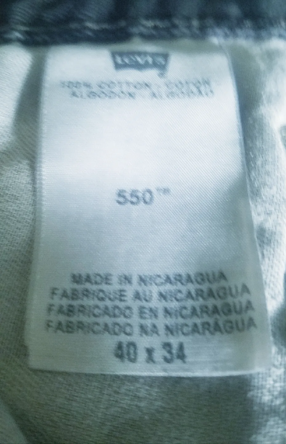 Vintage Black Levi's Strauss and Co. Mens Jeans 40 X 34 image indicator(9)