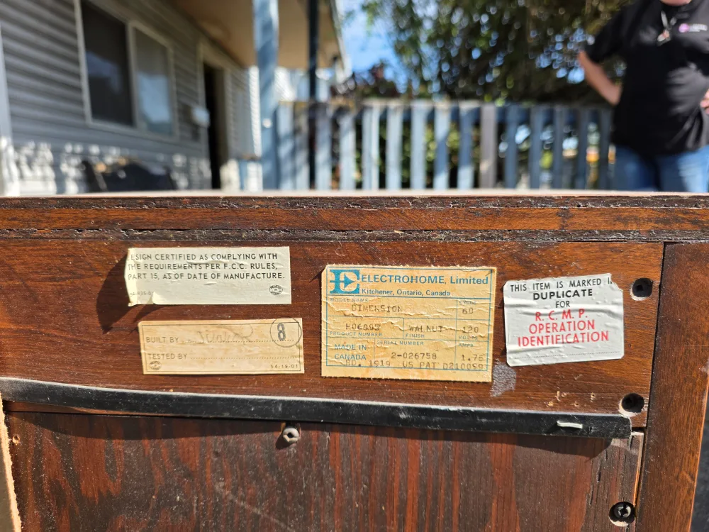 Electrohome Stereo Cabinet with Record Player image indicator(4)