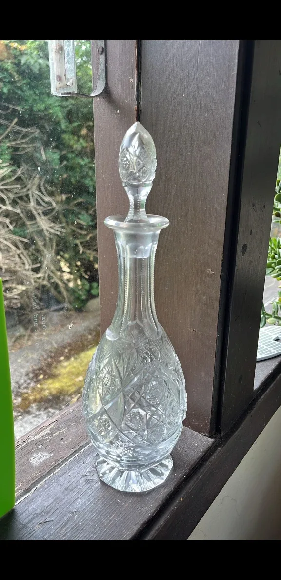 Crystal Decanter with Stopper thumbnail