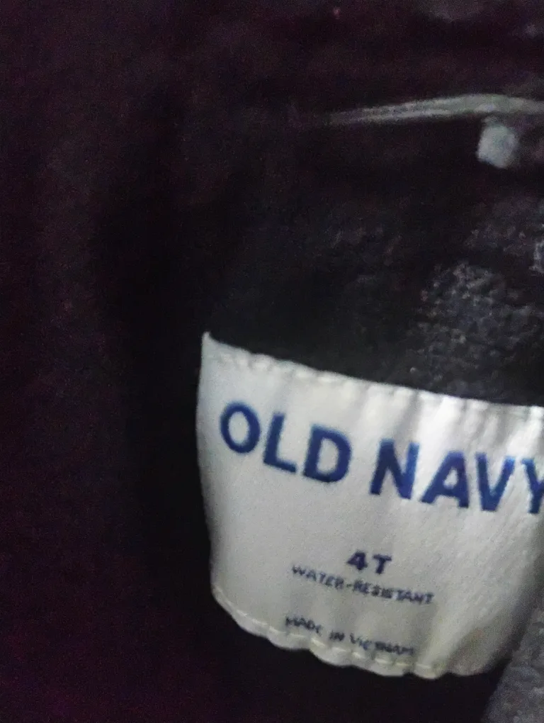 Old Navy 4T Water-Resistant Jacket image indicator(3)