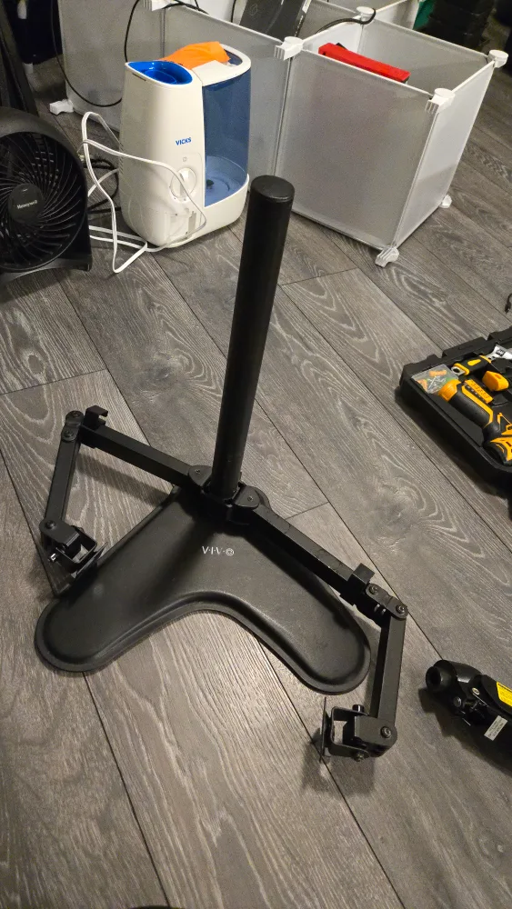 VIVO Black Monitor Stand image indicator(2)