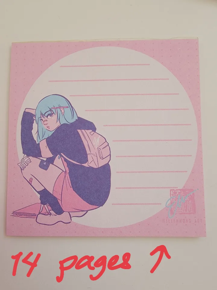 Reminder Sticky Notes and 1 Stickii Mini Notepad image indicator(6)