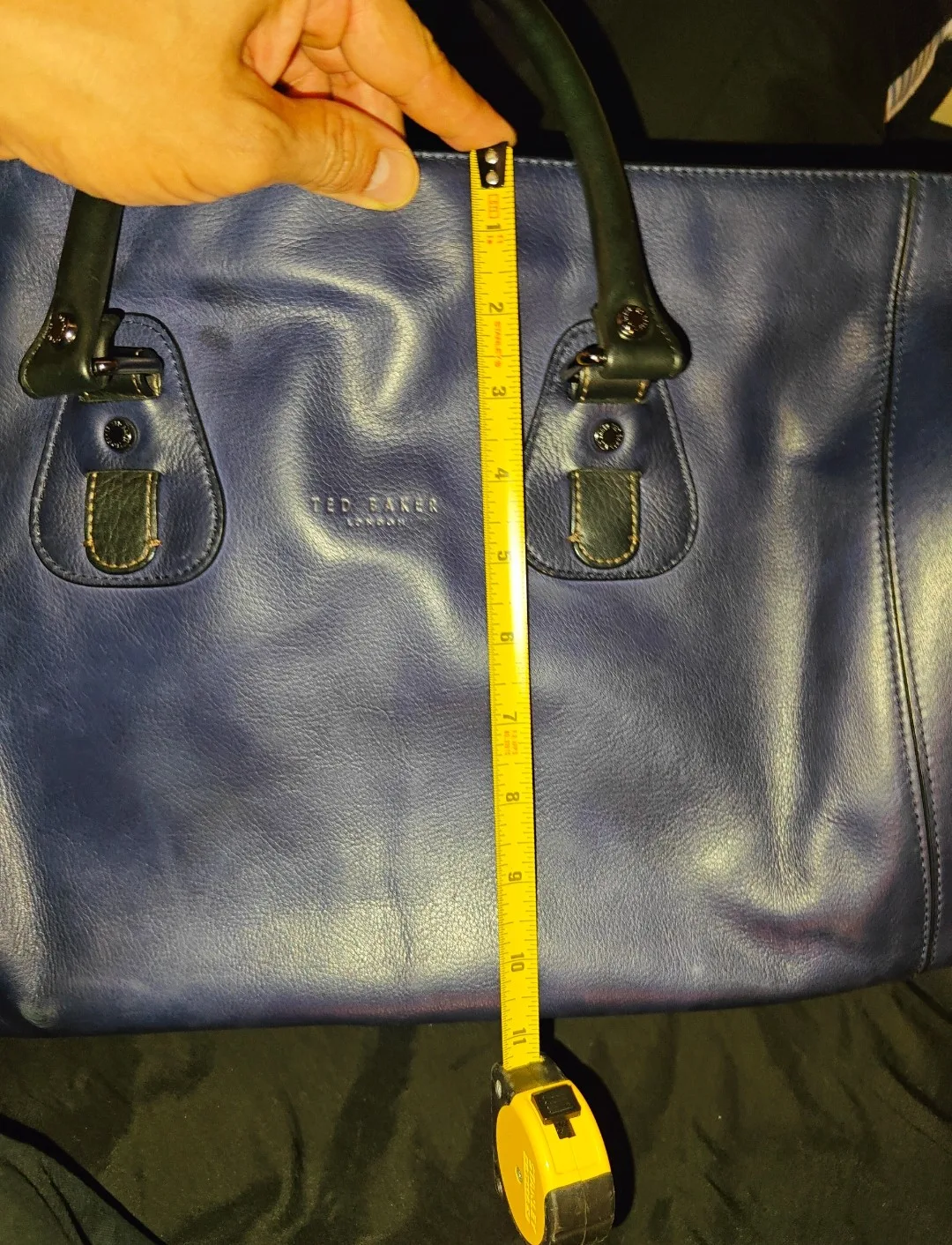 Ted Baker London Leather Duffle  luxury bag image indicator(10)