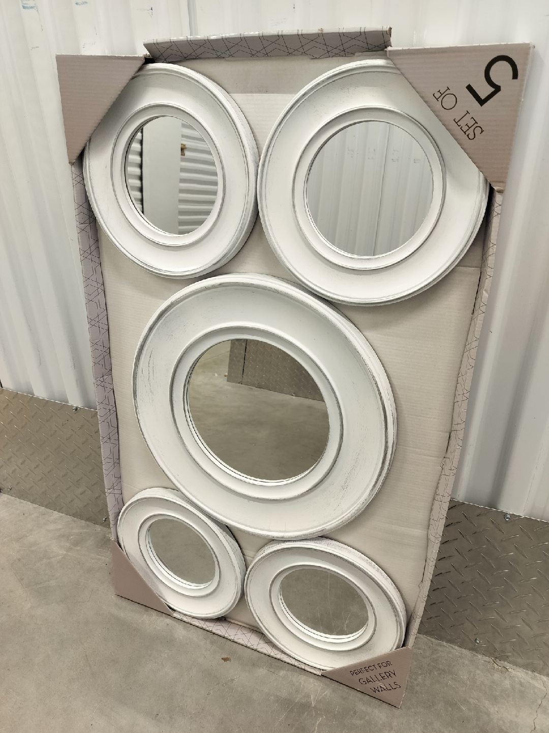 Set of 5 Gallery Wall Mirrors