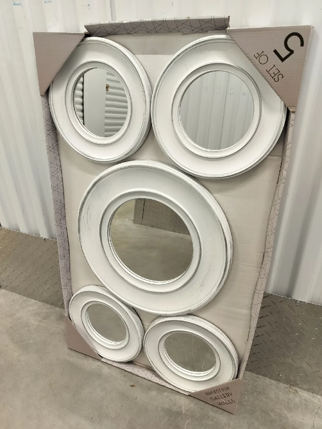 Set of 5 Gallery Wall Mirrors thumbnail