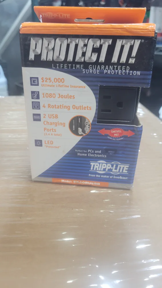 Tripp Lite SK40RUSB Surge Protector image indicator(2)