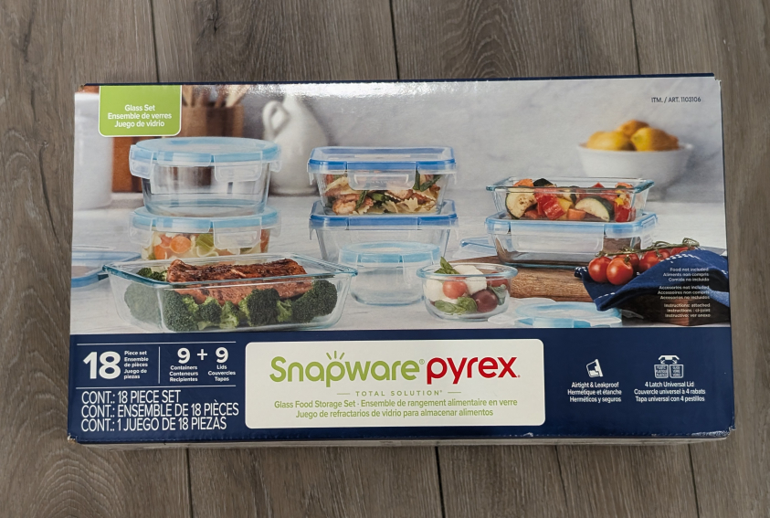 Glass Tupperware