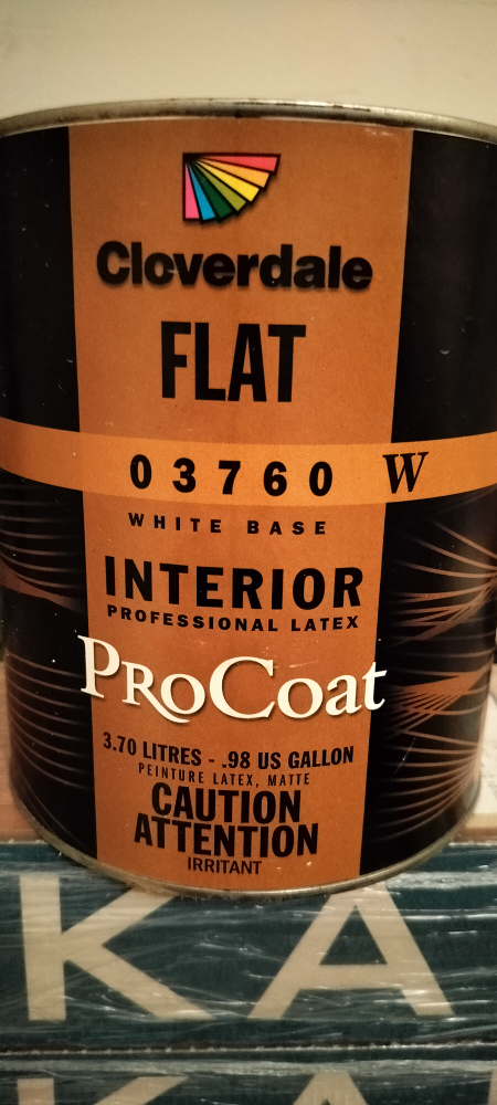 Cloverdale Flat Interior ProCoat Paint, 3.7L