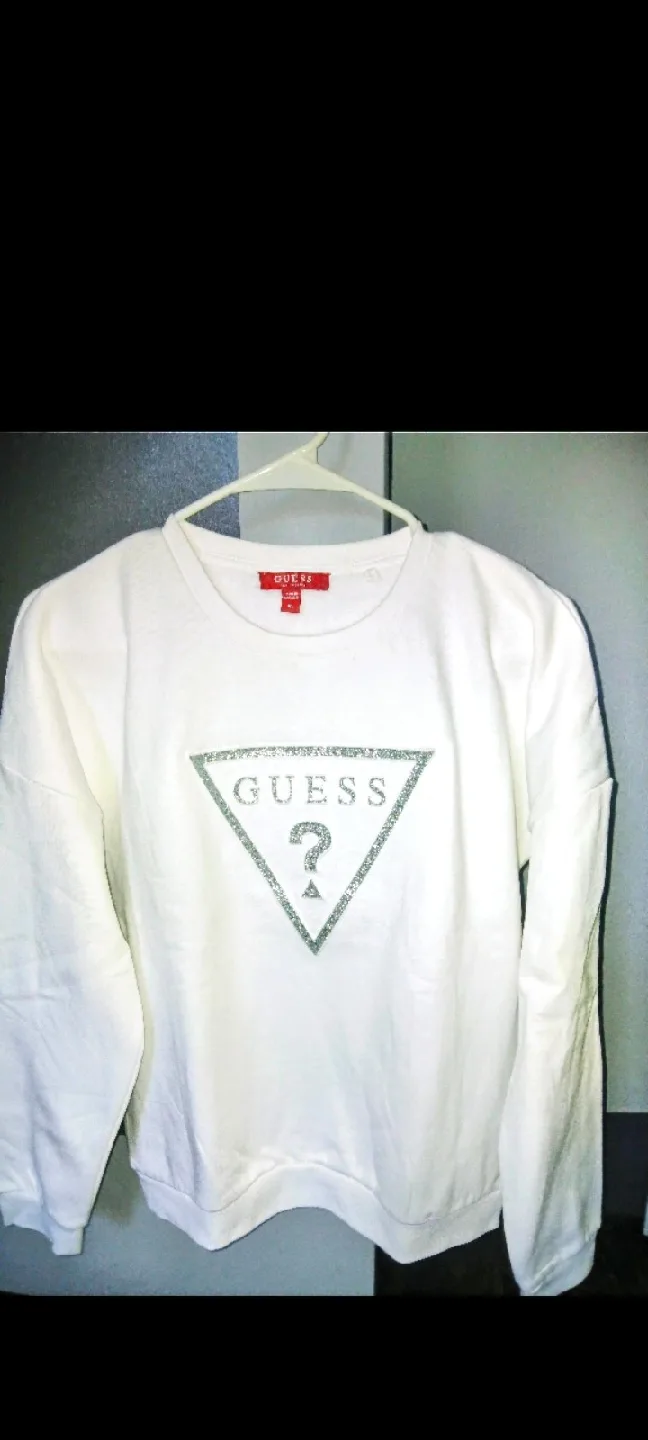 Guess Rhinestone Logo Sweatshirt image indicator(5)
