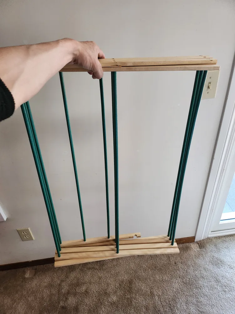 Wooden Clothes Drying Rack 🥕 image indicator(4)