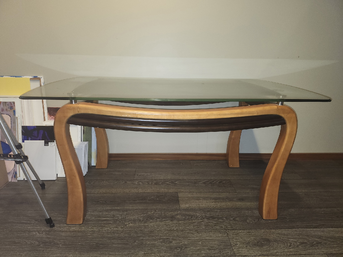 Glass Top Coffee Table