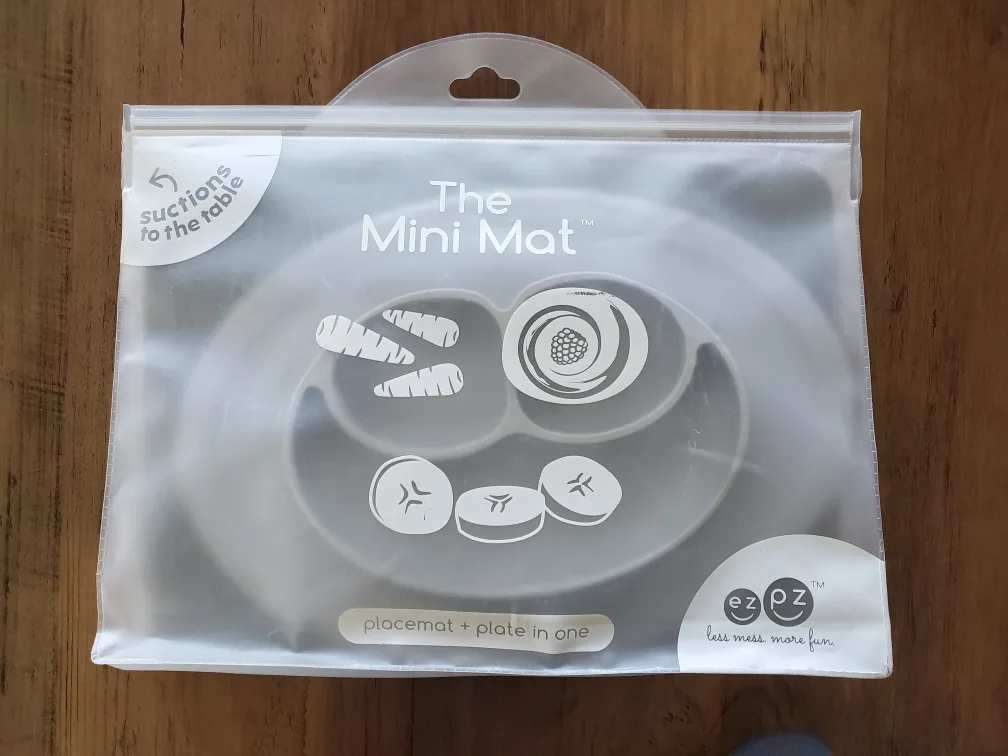 ezpz The Mini Mat - Placemat + Plate