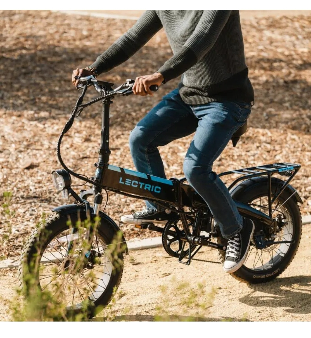 LECTRIC  EBIKES - XP 3.0 FOLDABLE LONG-RANGE EBIKE:  BLACK - photo 2