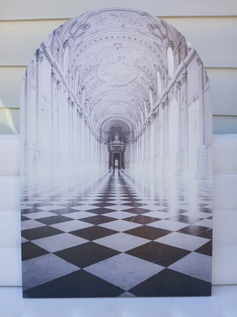 Arched Hallway Canvas Print thumbnail