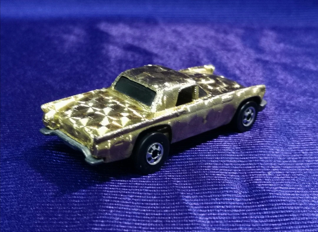'57 Ford Thunderbird ~ 1992 Hot Wheels Gleamer Etching - photo 2