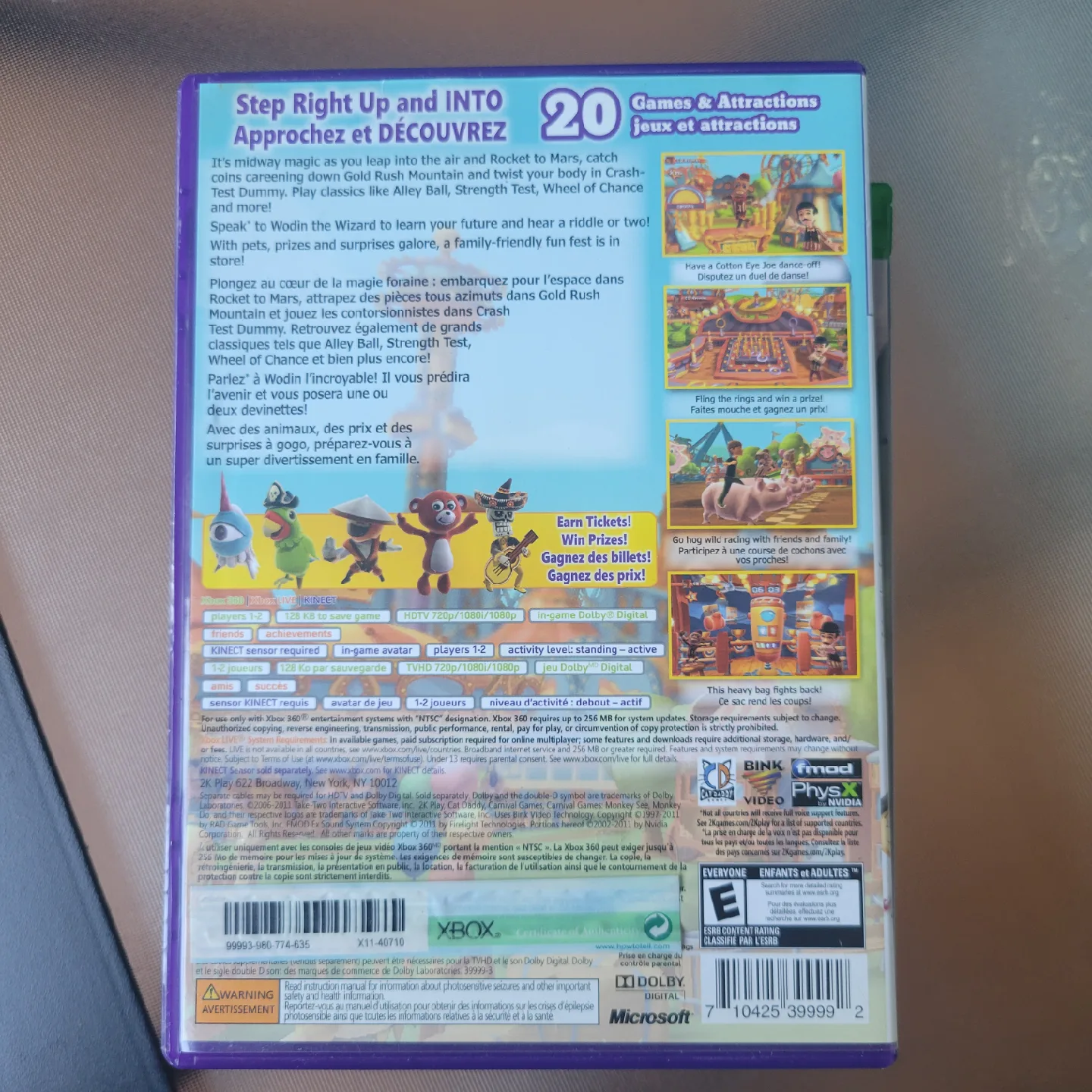 Carnival Games: Monkey See, Monkey Do - Xbox 360 Kinect image indicator(2)