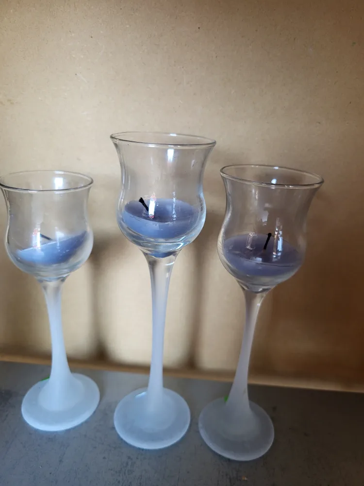 Party Light Candle Holders - Set of 3 thumbnail